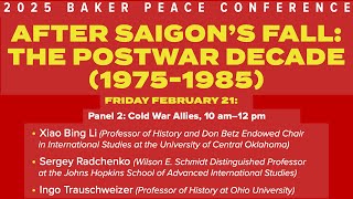 Baker Peace Conference 2025 Panel 2