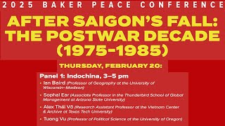 Baker Peace Conference 2025 Panel 1 