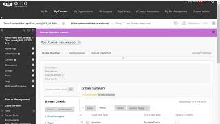 Creating Multiple-Choice Tests in Blackboard