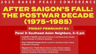 Baker Peace Conference 2025 Panel 3
