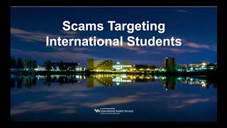 Scams Targeting International Students