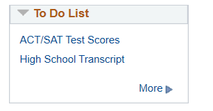 Application Status: Incomplete