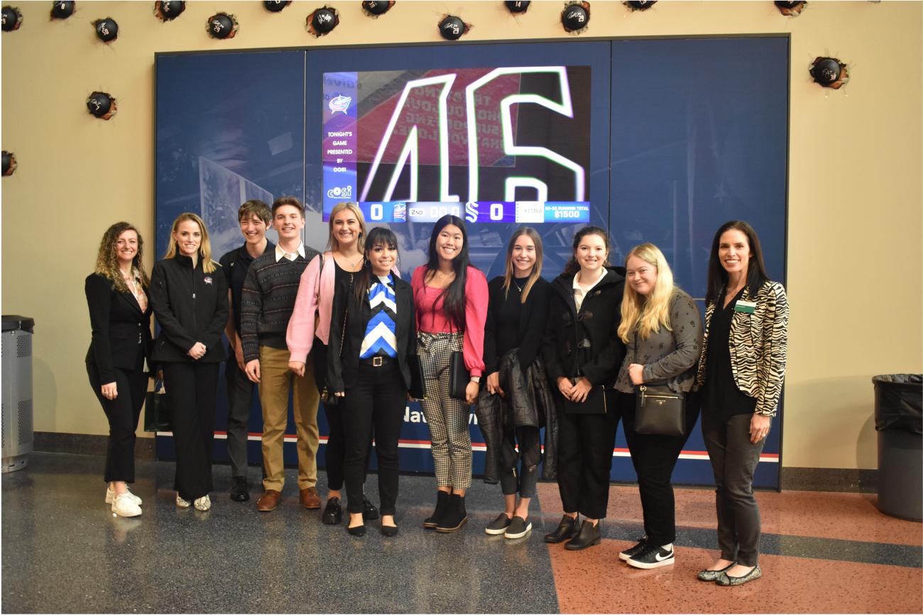 Hr Student Group at Columbus Blue Jackets