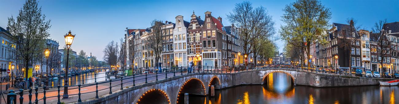 A stock image of Amsterdam, Netherlands.