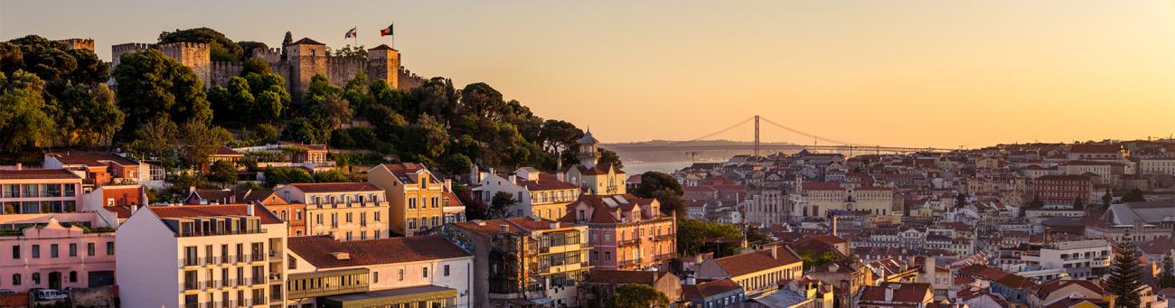 A stock image of Lisbon, Portugal.
