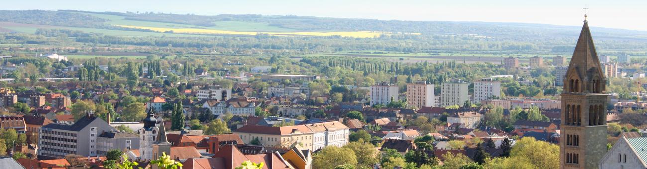 A stock image of Hungary, Pecs.
