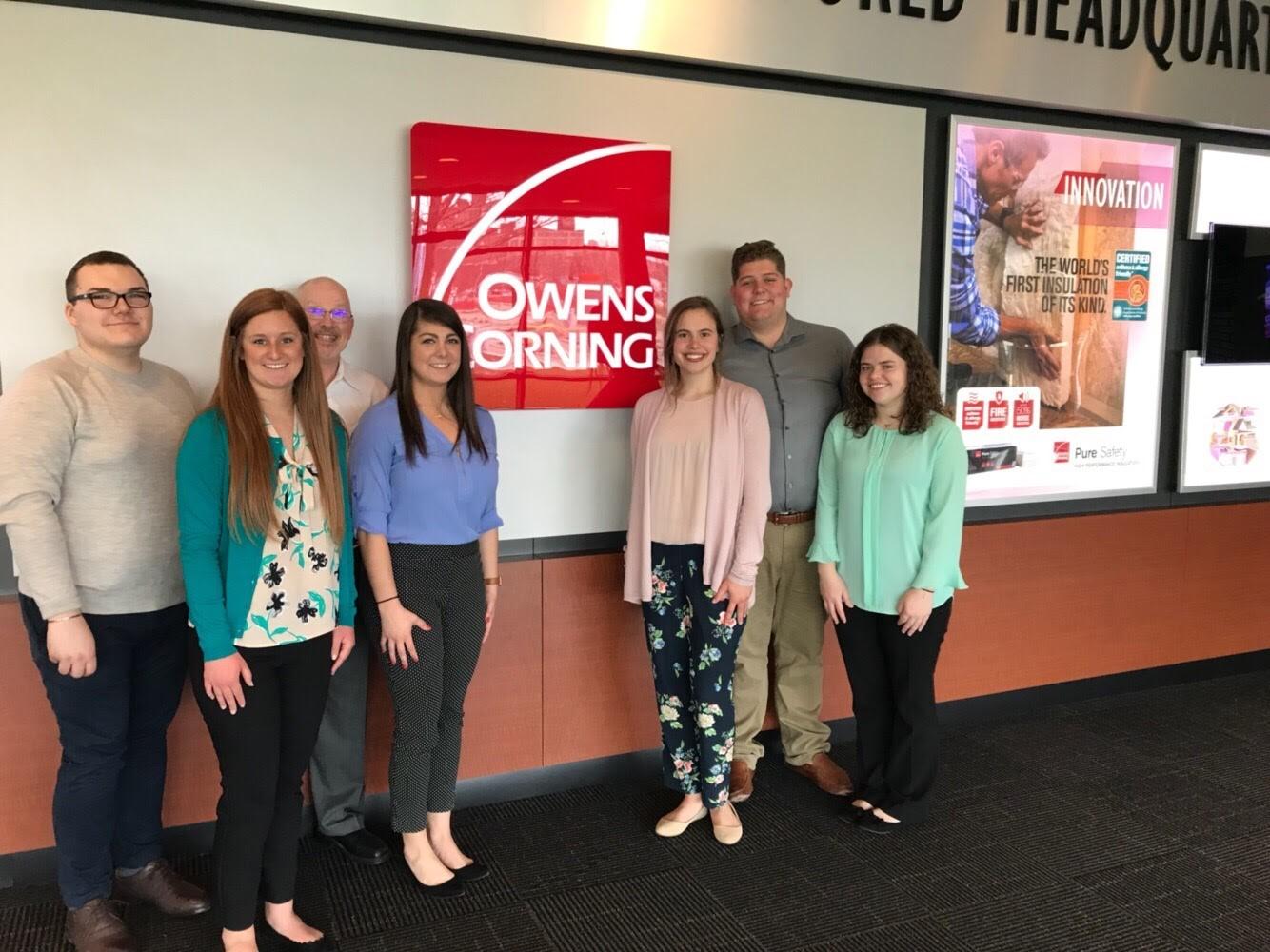 students at Owens Corning