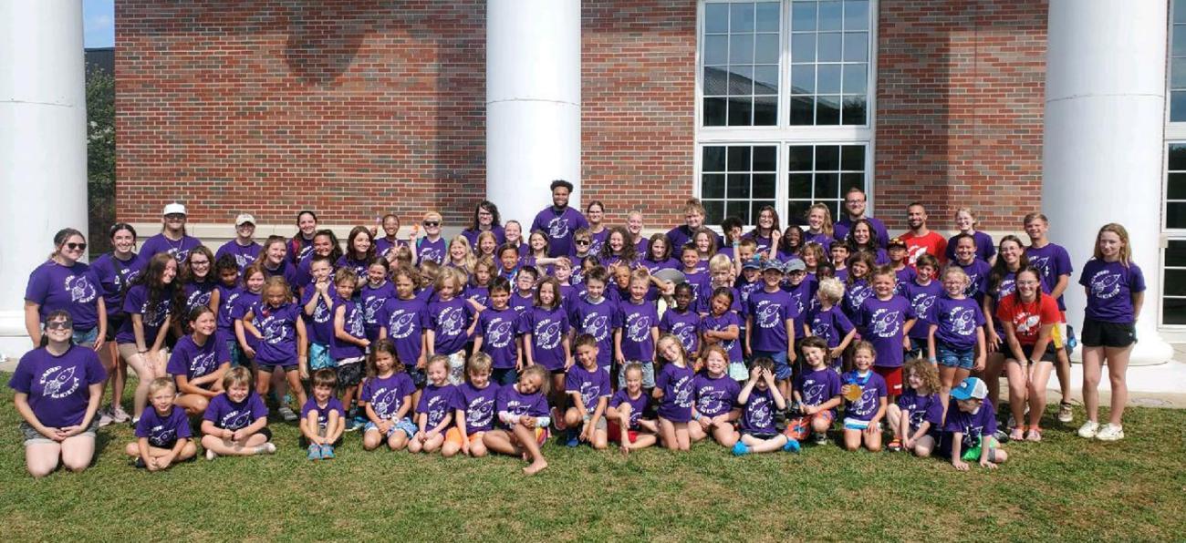 Camp Boost group photo, summer 2023
