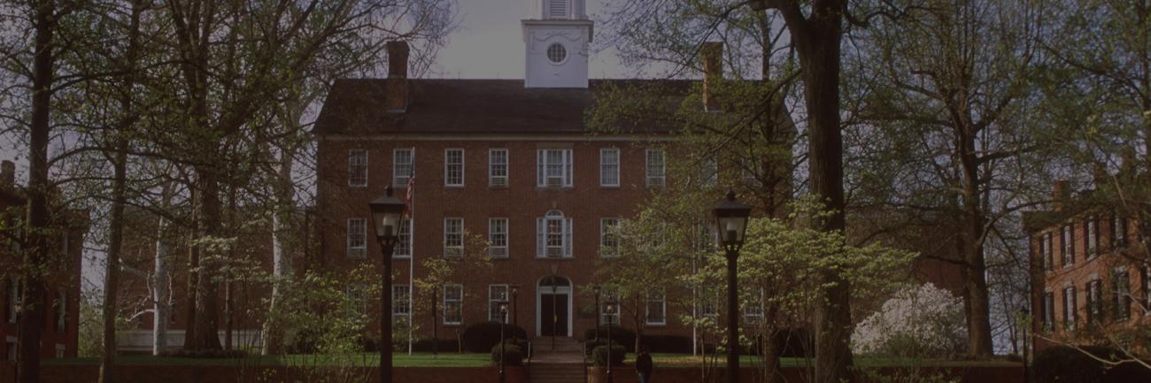 Cutler Hall, one of the oldest buildings at Ohio University