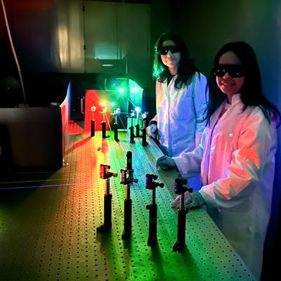 Physical Chemistry lab with lasers