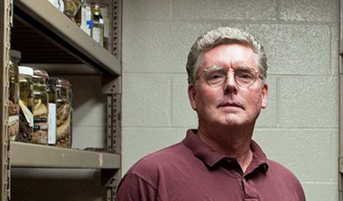 Matthew White's profile picture Matt White, portrait in specimen lab