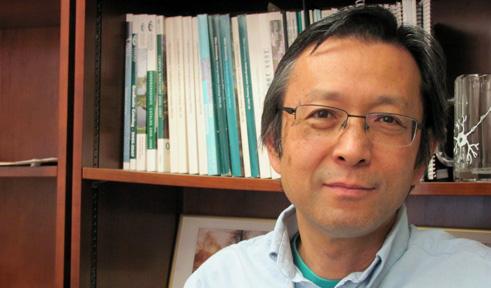 Tomohiko Sugiyama's profile picture Tomohiko Sugiyama, portrait in his office