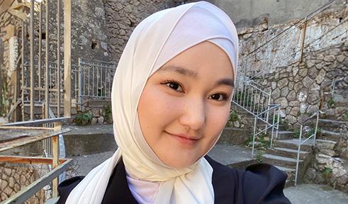 Binura Baltabek, portrait