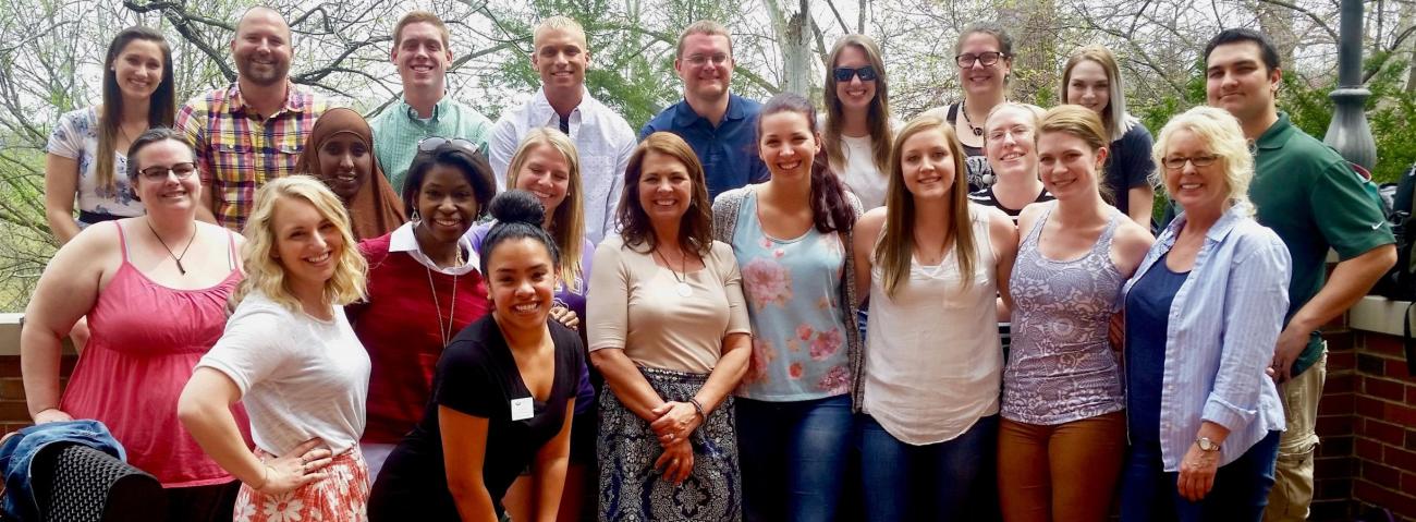 Students from the Counseling Education program