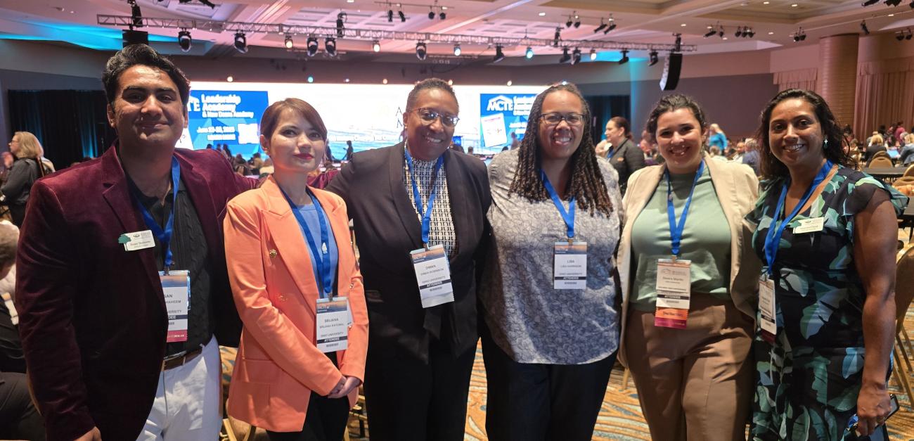 Patton College of Education Holmes Scholars at ACCTE Conference