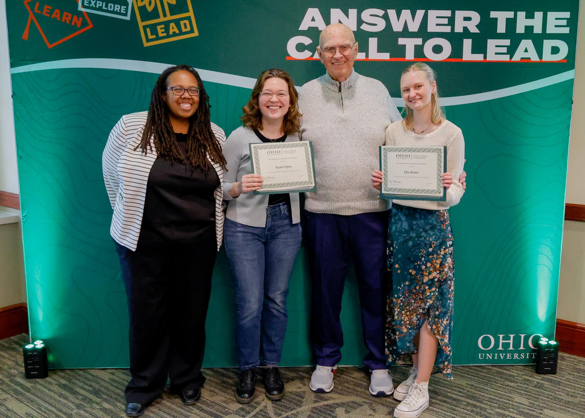The Sandra Asik Memorial Scholarship Winners 2024-25