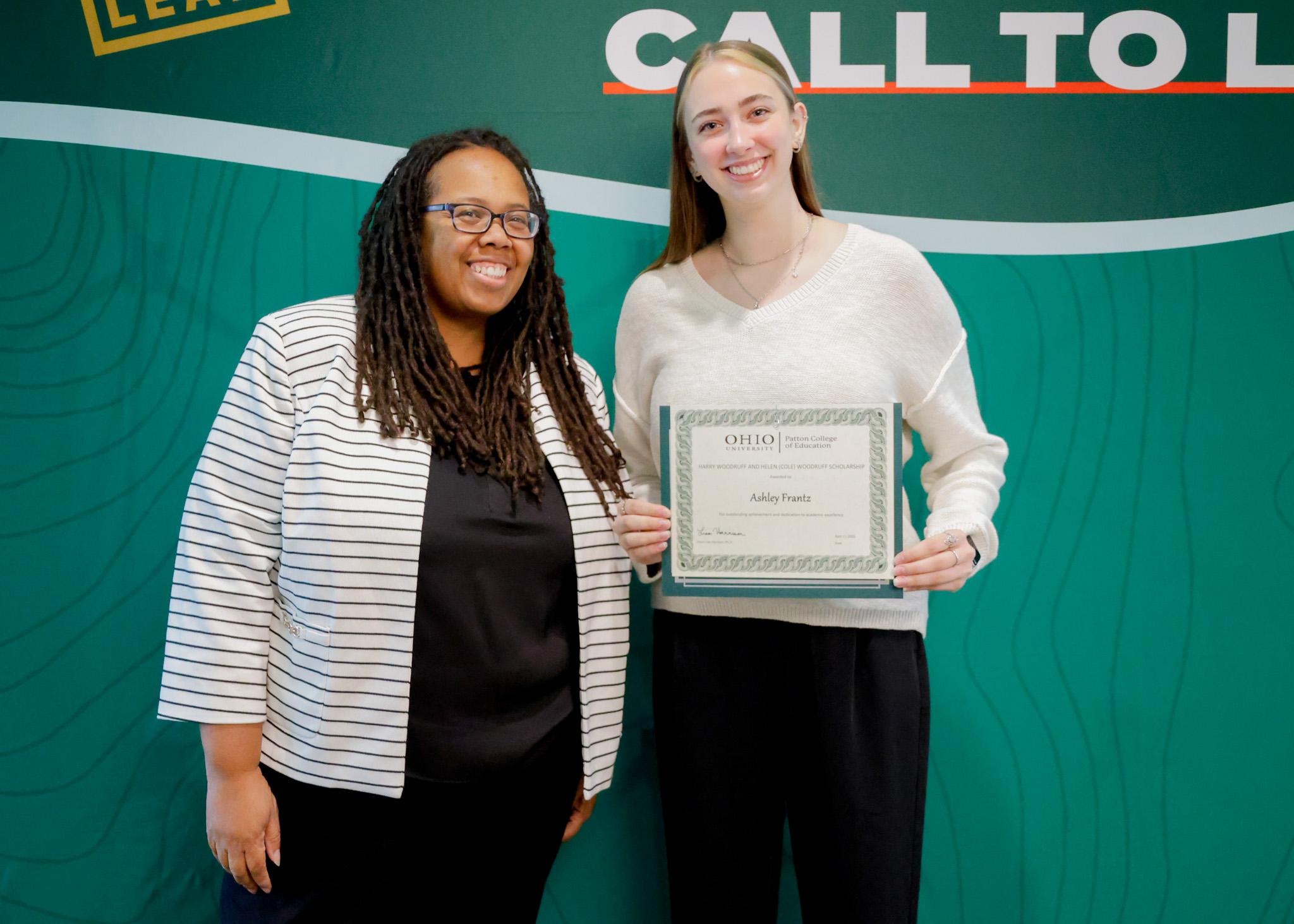 Harry Woodruff and Helen (Cole) Woodruff Scholarship Winner 2024-25