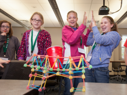 kids building science project
