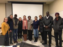 Faculty and students
