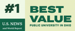 US News Best Value - #1 Public University in Ohio