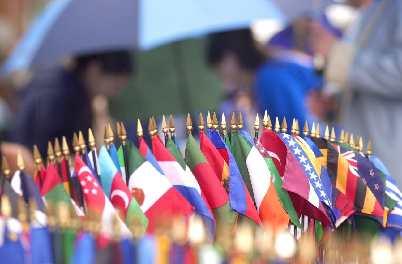 Various Countries Flags