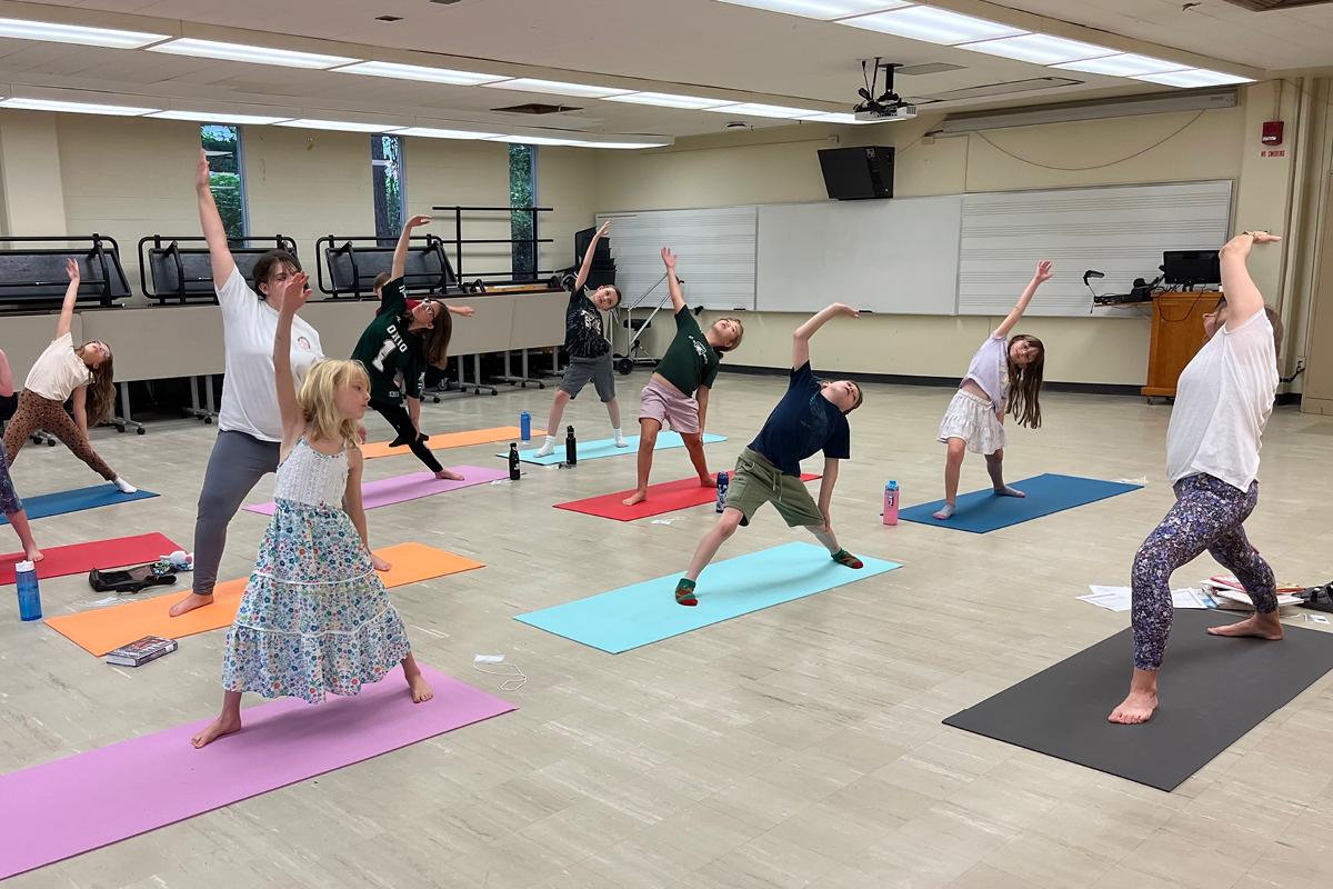 yoga class