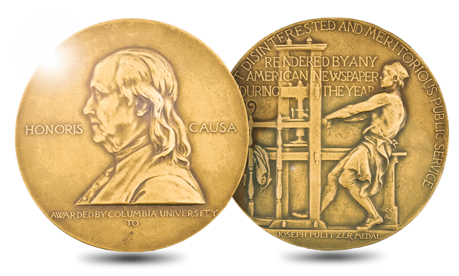 Pulitzer coins