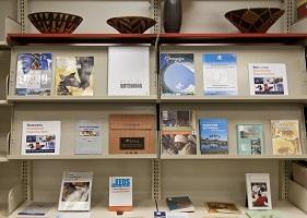 Books and artifacts from the Botswana Collection