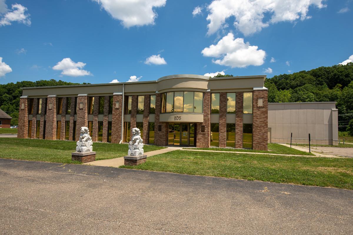 Exterior shot of Hwa-Wei Lee Library Annex