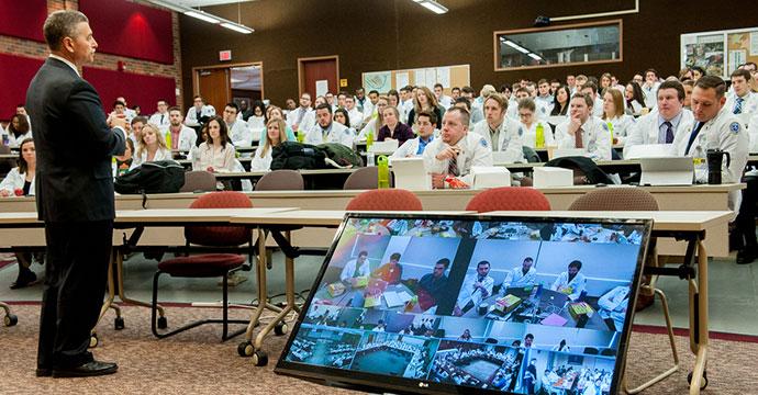 Learning with students across all three campuses