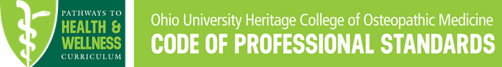 Ohio University HCOM Code of Professional Standards