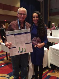 Student poster presentation