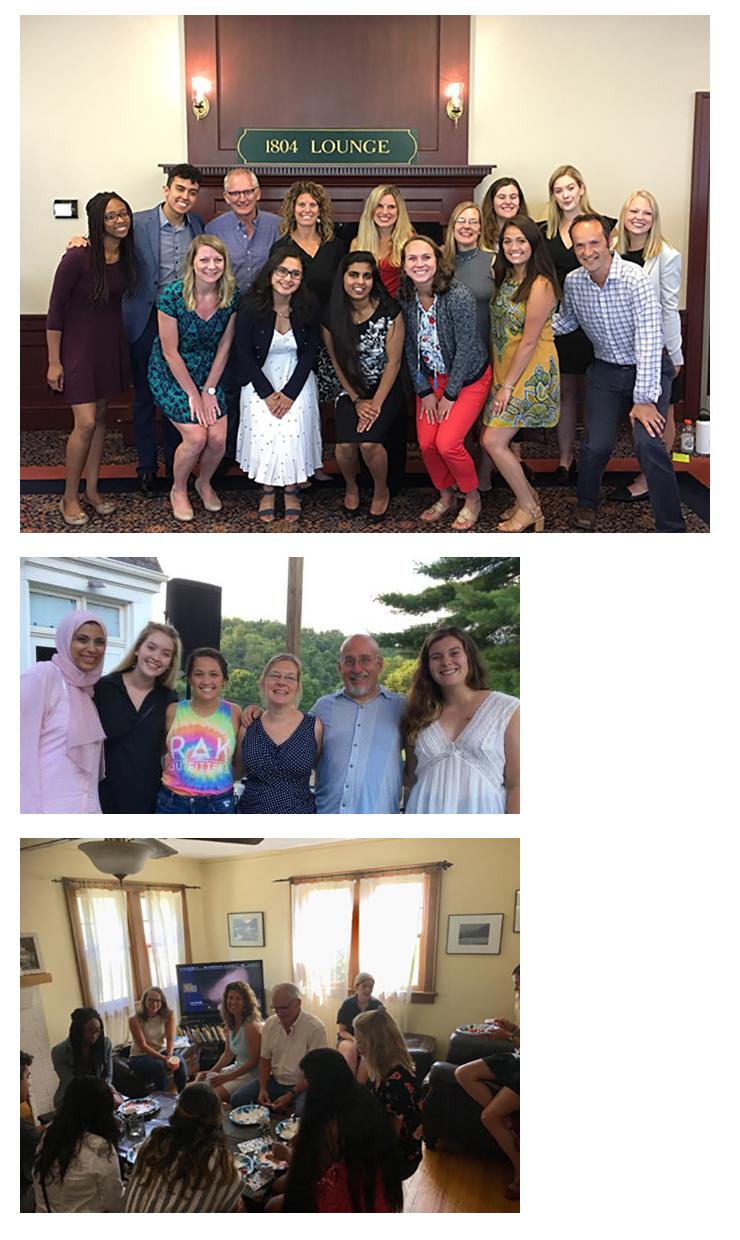 REU students and faculty