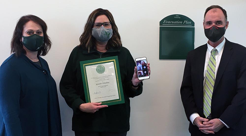 Jenn Fritchley CARE Award 2021