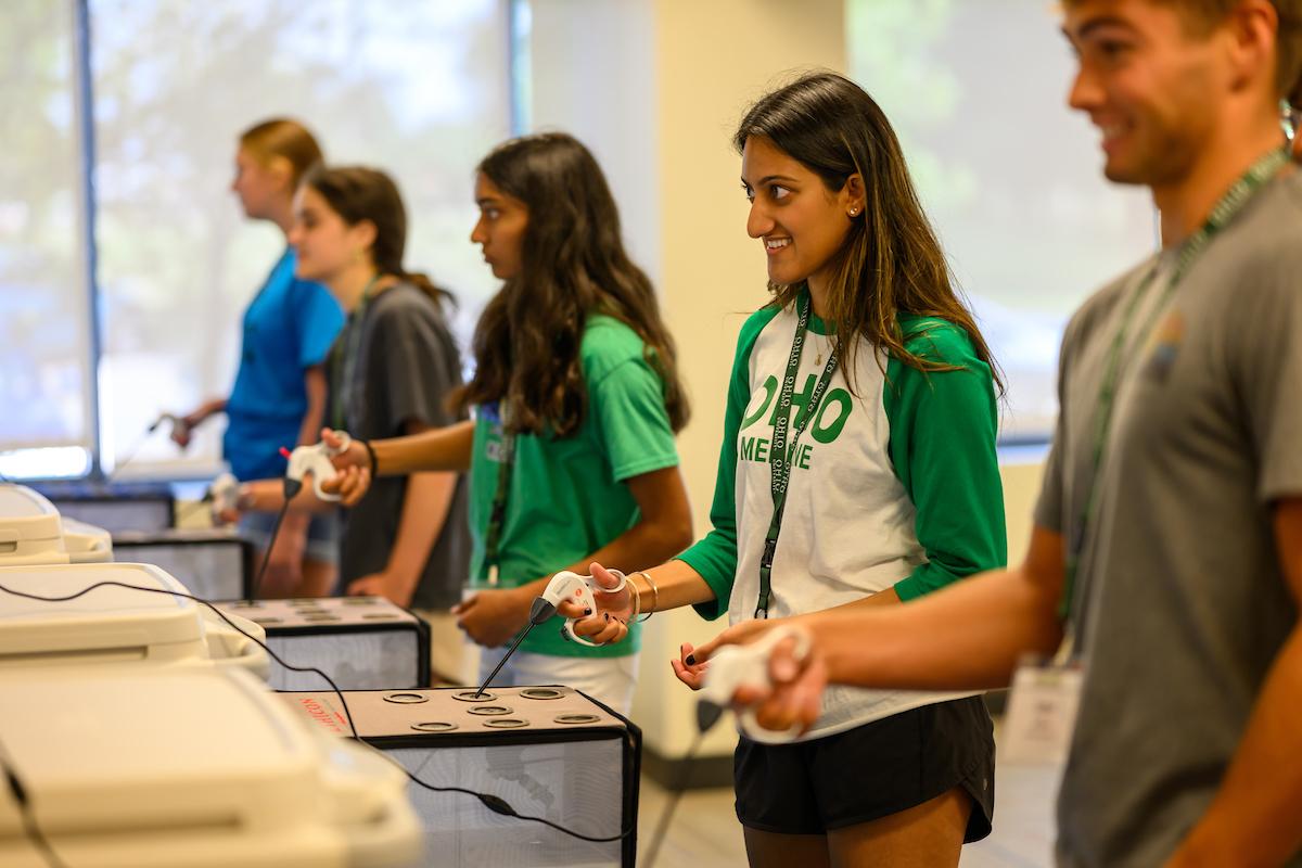 Students participating in Dublin Medical Academy