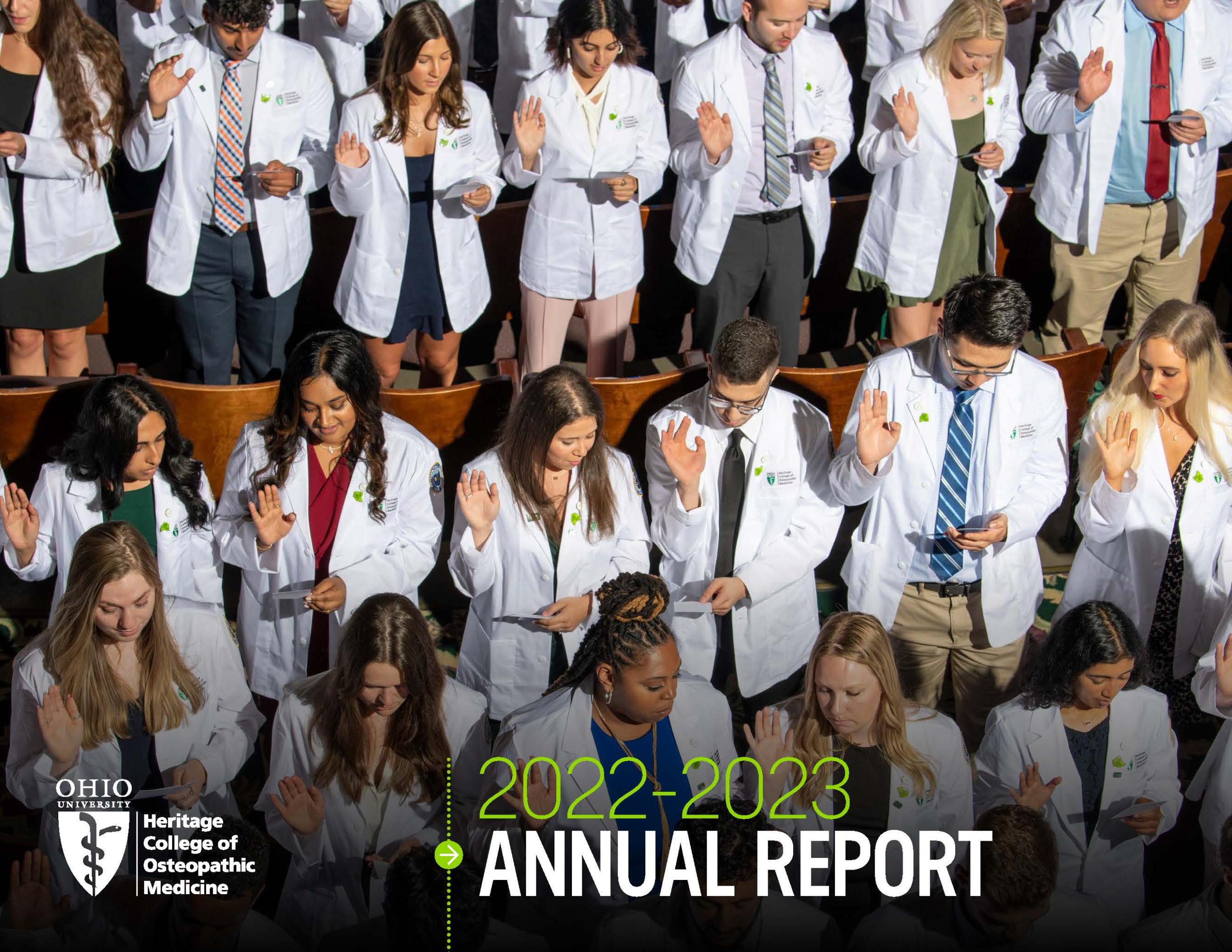 Heritage College annual report cover