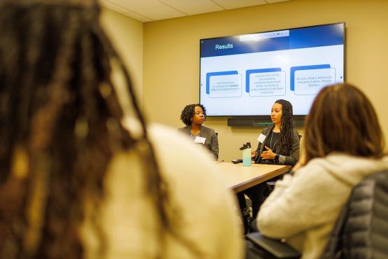 Discussion at Health Equity Symposium