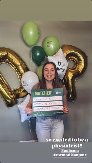 Class of 2025 graduate Holly Ward