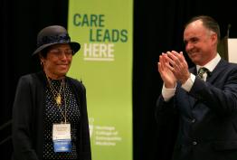 Many physicians were recognized for their achievements at OOS