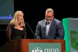 Family of George Dunigan present new award