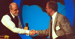 Vinton Cerf and Trevor Roycroft