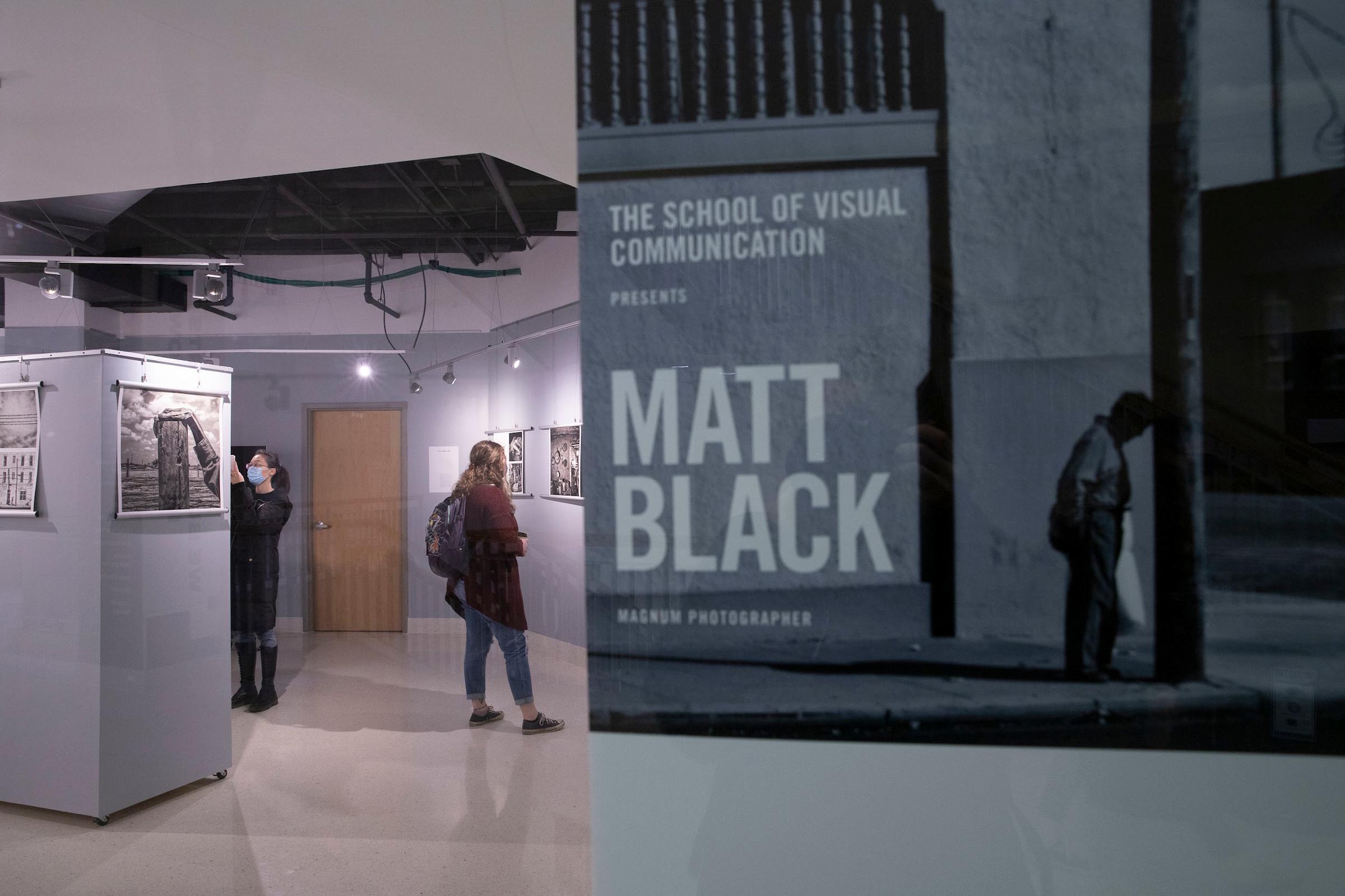 Matt Black Exhibit in VisCom Gallery.