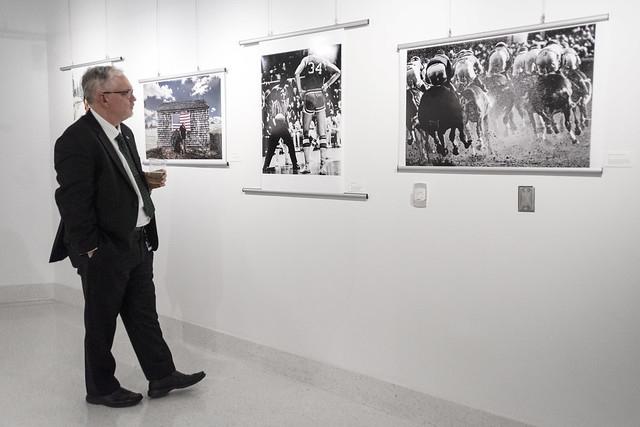 Dan Dry exhibit in VisCom gallery.