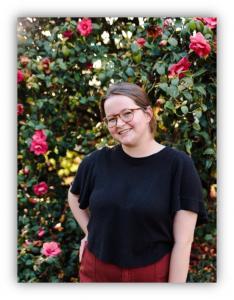 Sophie Downing, M.A.'s profile picture Headshot of Downing Fall Cohort 2021