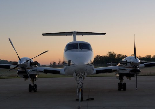 Airplane on the runway