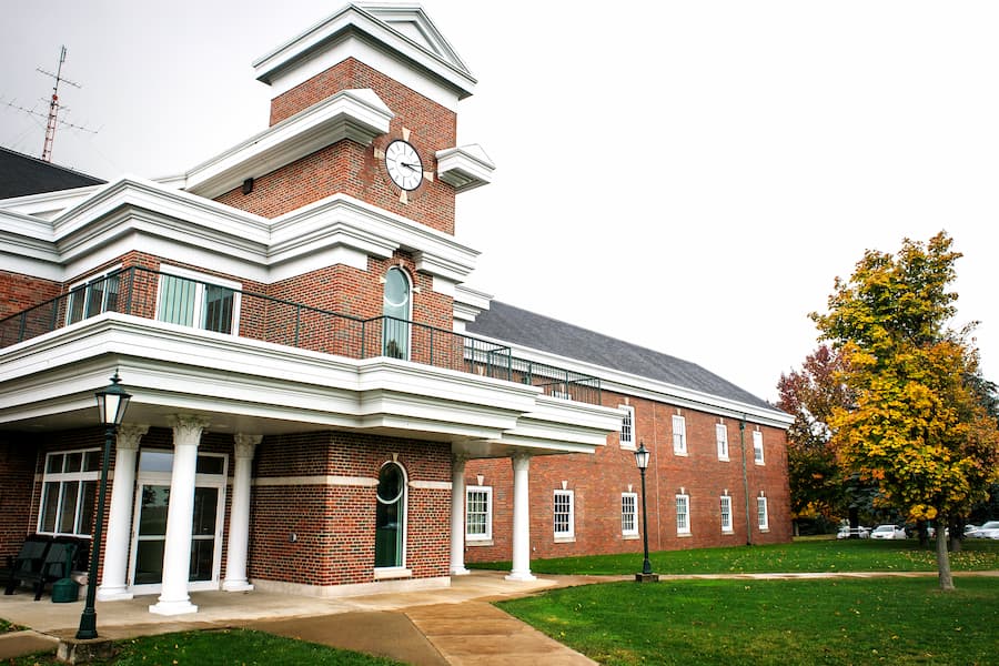 Building on Ohio University's Eastern campus.