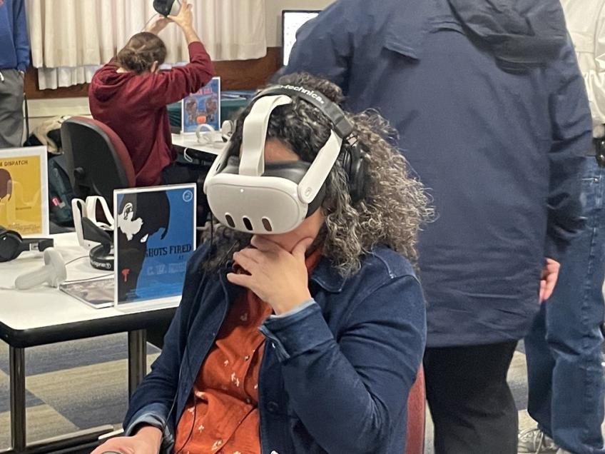 OHIO BSC Staff with Virtual Reality Mask