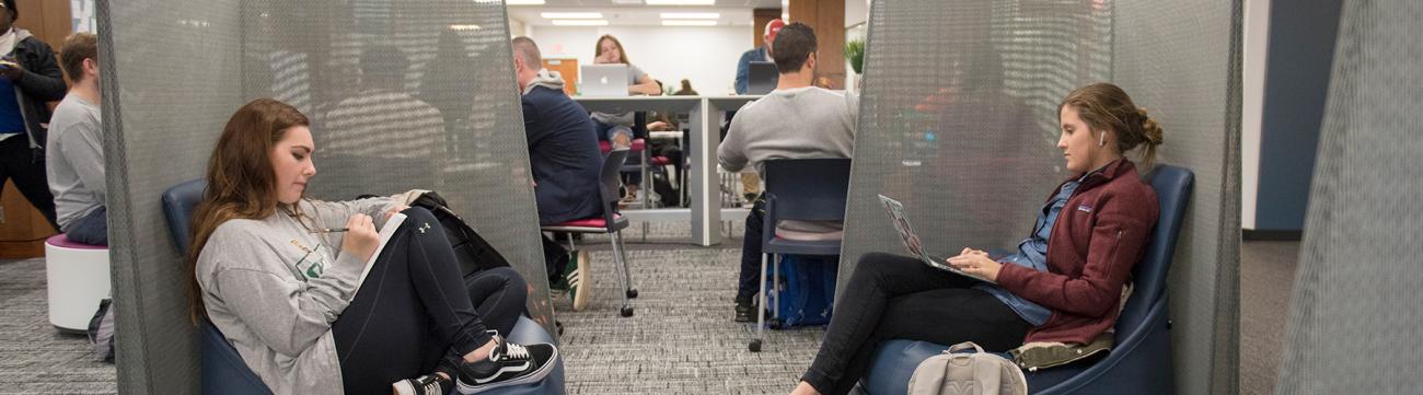 Students working in CoLab