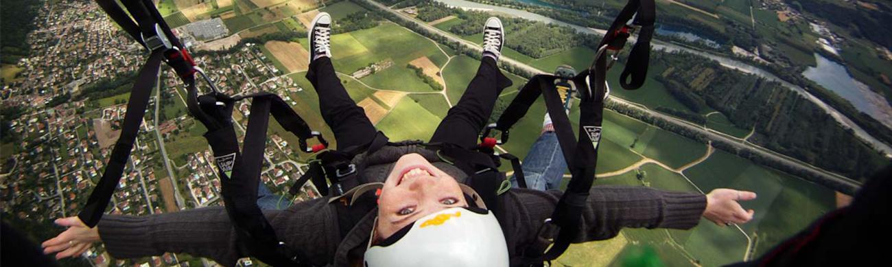 skydiving