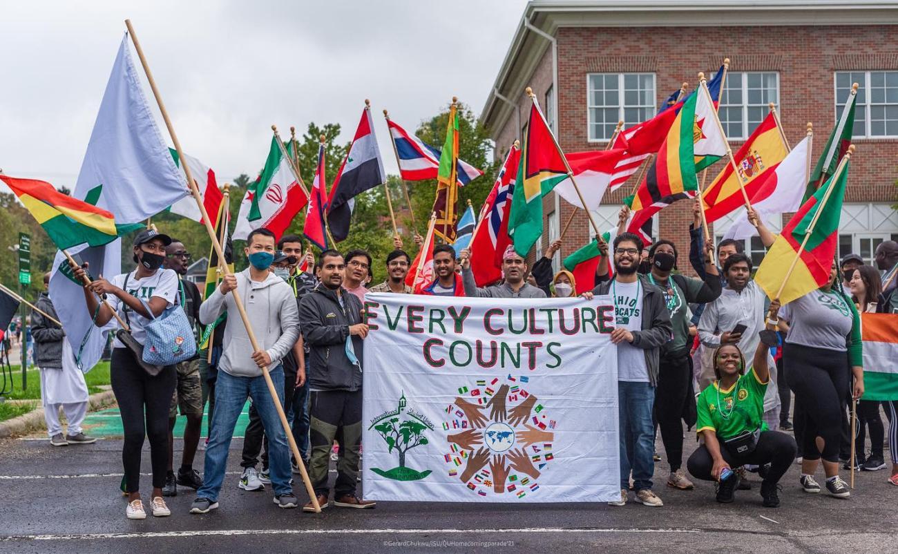 2021 International student homecoming isu